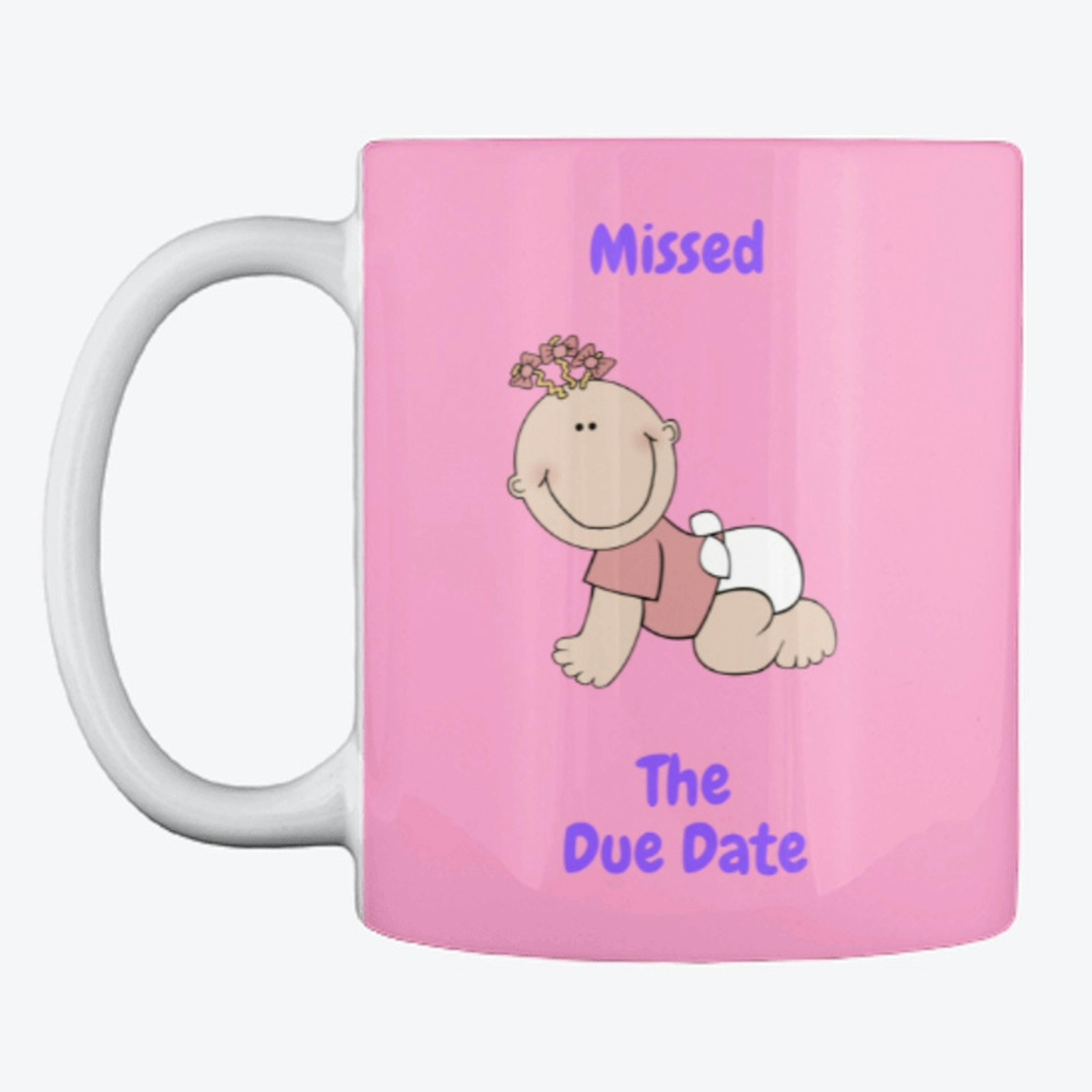 Past The Due Date Ceramic Mug