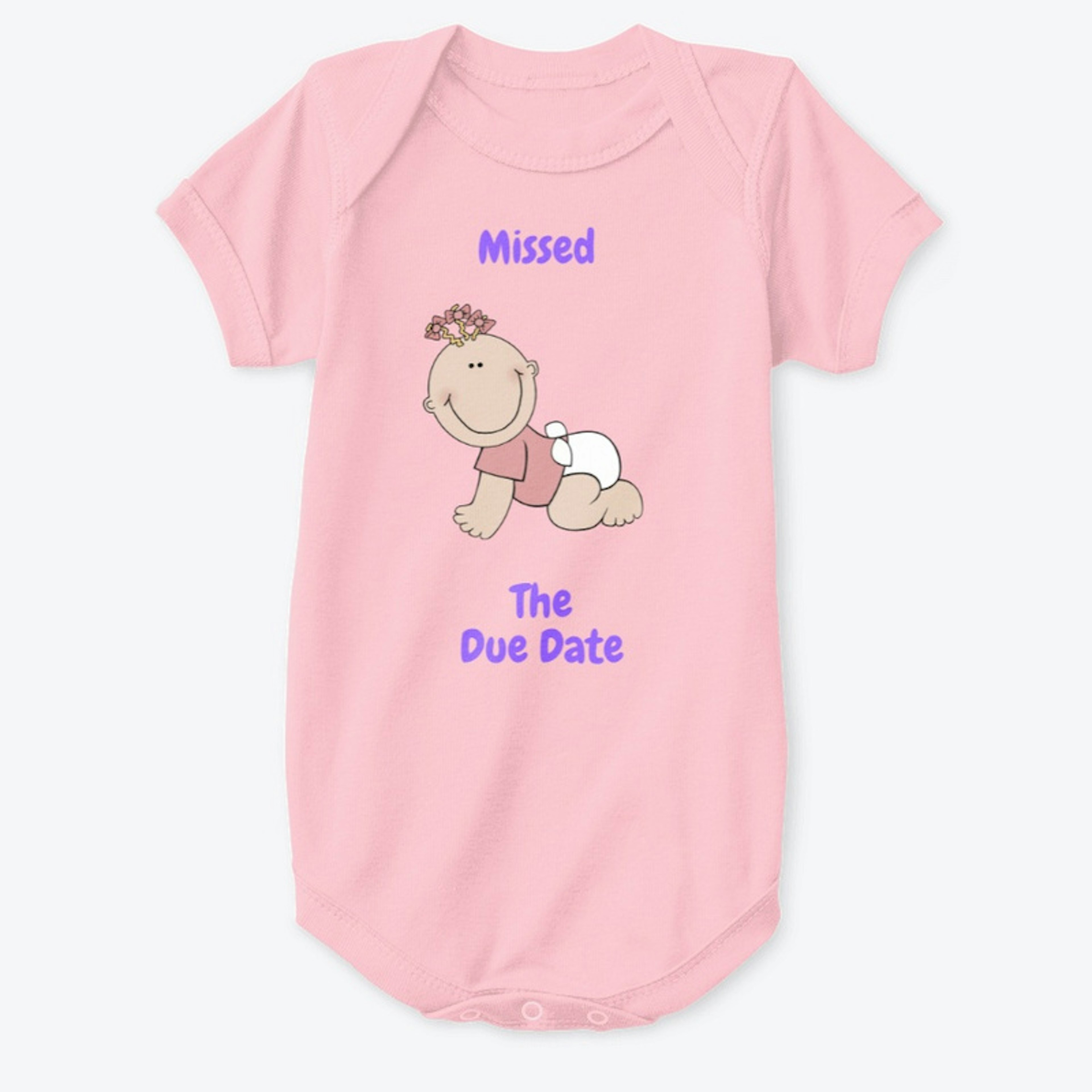Past The Due Date Babygrow